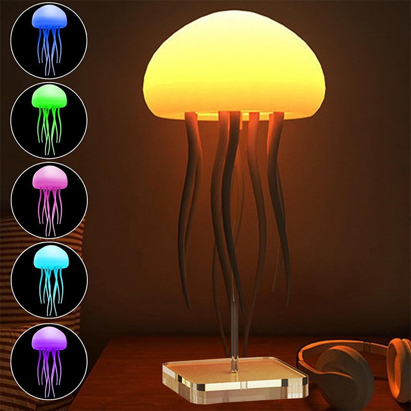 LED Jellyfish Mood Lamp – Soothing Light with Floating Jellyfish Effect
