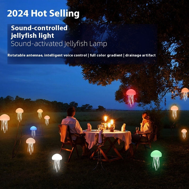 LED Jellyfish Mood Lamp – Soothing Light with Floating Jellyfish Effect