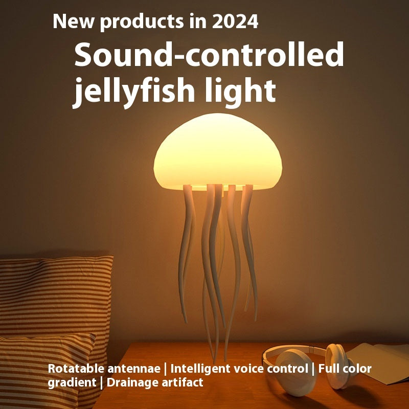 LED Jellyfish Mood Lamp – Soothing Light with Floating Jellyfish Effect
